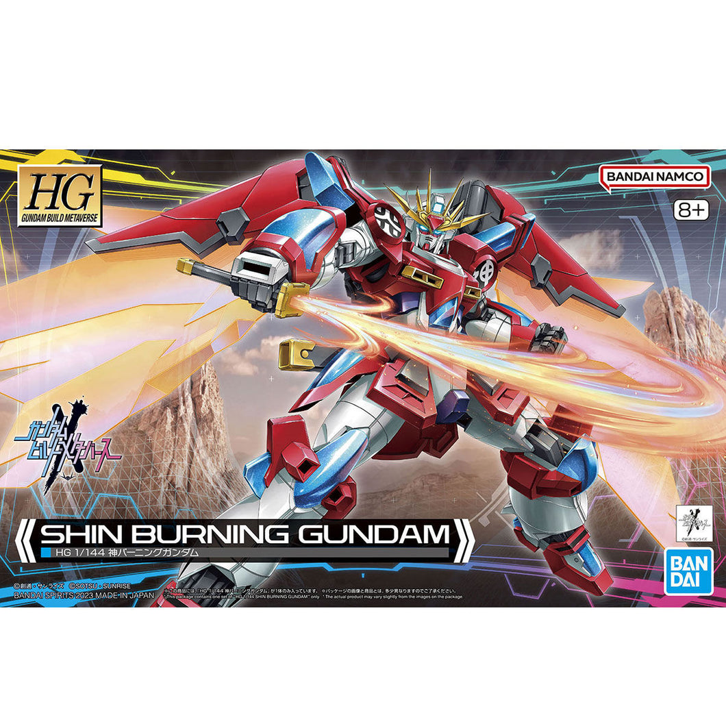 HG 1/144 SHIN BURNING GUNDAM (Gundam Build Metaverse)