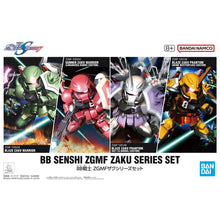 Load image into Gallery viewer, BB SENSHI ZGMF ZAKU SERIES SET
