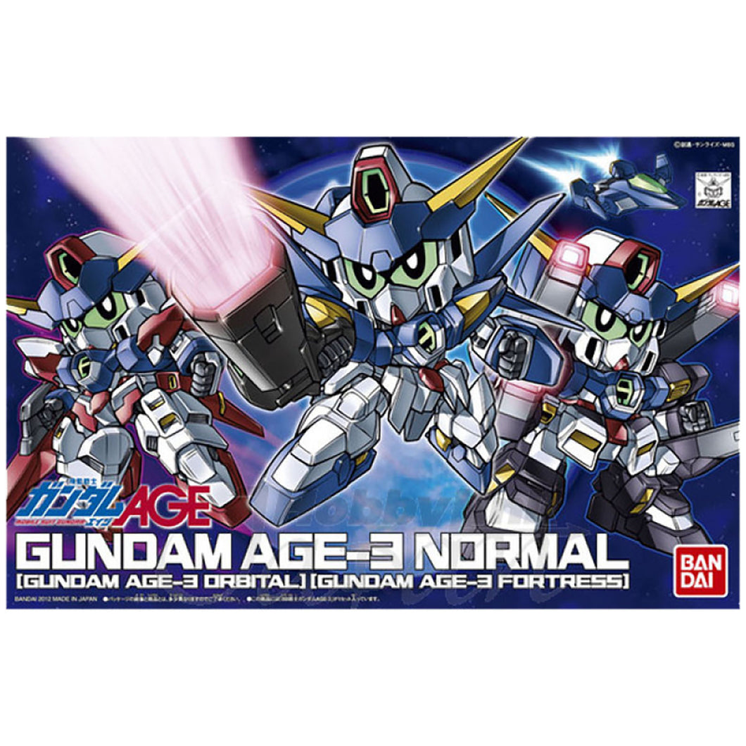 BB372 GUNDAM AGE-3 (NORMAL/FORTRESS/ORBITAL)