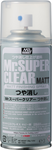 MR.SUPER CLEAR SPRAY MATT 170ML [B-514]