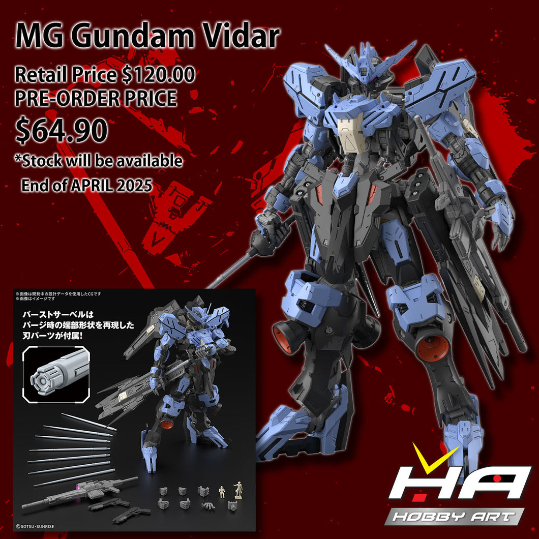 [PRE-ORDER] MG 1/100 Gundam Vidar