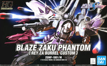 Load image into Gallery viewer, HGCE 1/144 BLAZE ZAKU PHANTOM (Rey Za Burrel Custom)
