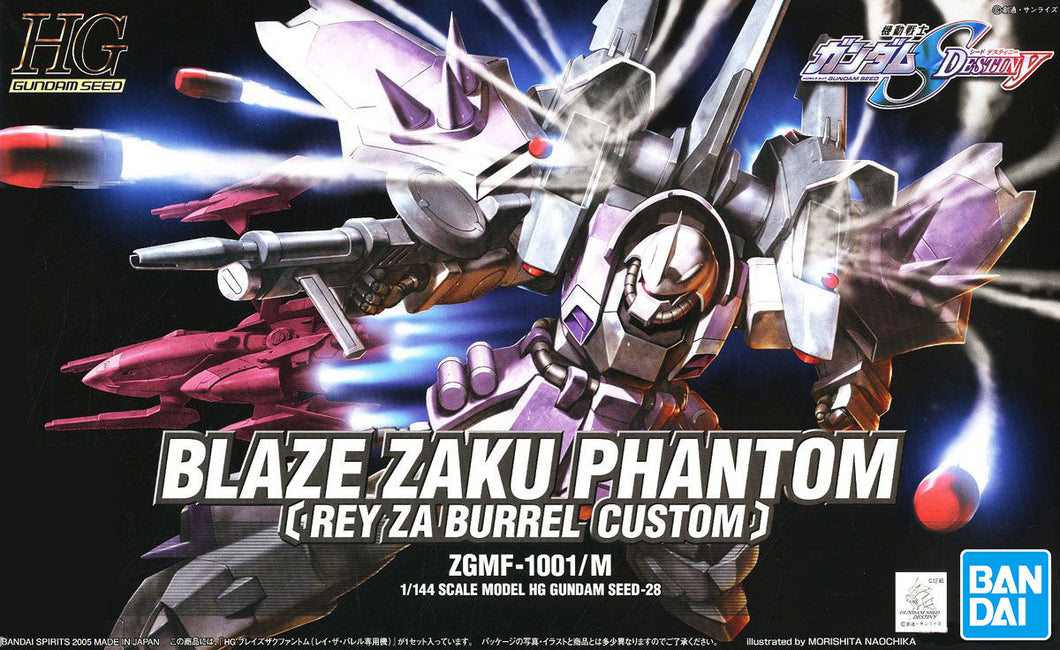 HGCE 1/144 BLAZE ZAKU PHANTOM (Rey Za Burrel Custom)