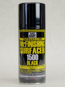 MR.FINISHING SURFACER 1500 BLACK 170ML [B-526]